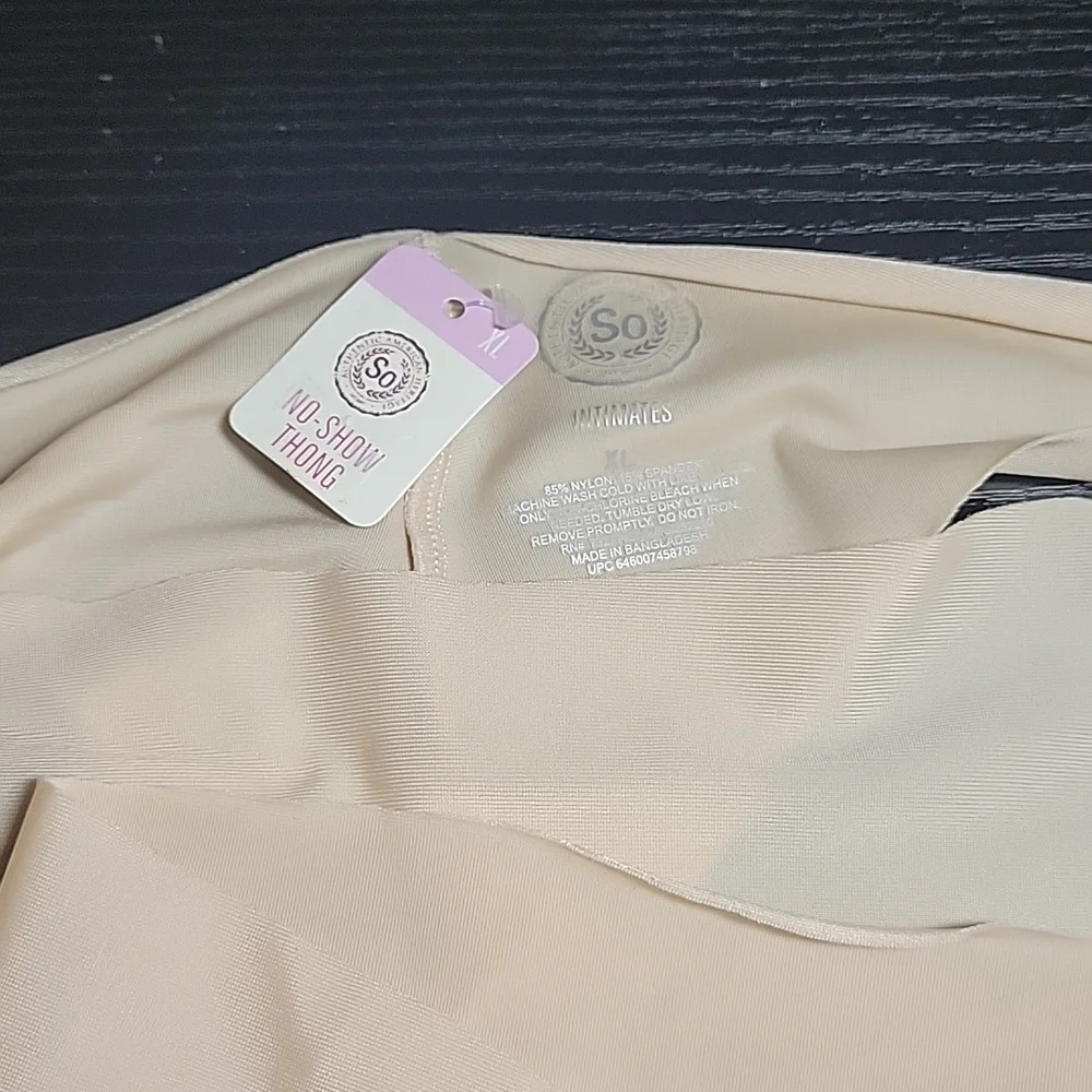 ๐ฅ๐ฅ๐ฅ 4 items for $12 ๐ฅ๐ฅ๐ฅ 2 NO-SHOW beige thongs by SO - Picture 3 of 3